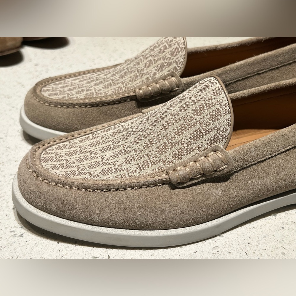 Dior Granville oblique jacquard beige loafer 44 - Picture 7 of 16